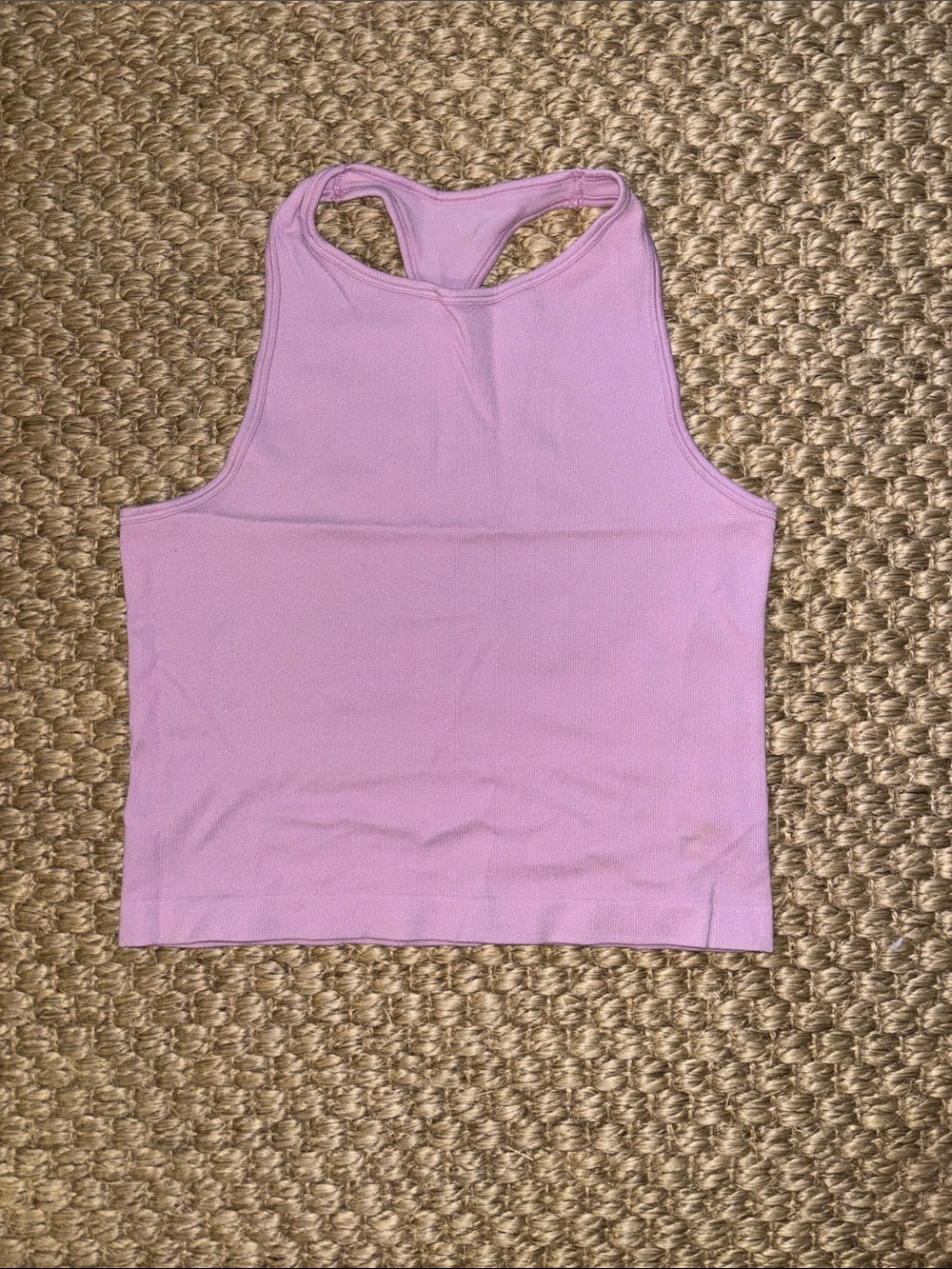 Free People Intimately Soft Mauve Racerback Crop